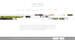 Desktop Screenshot of laralopezphotography.com